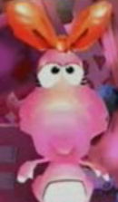Birdo as seen in Captain Rainbow.