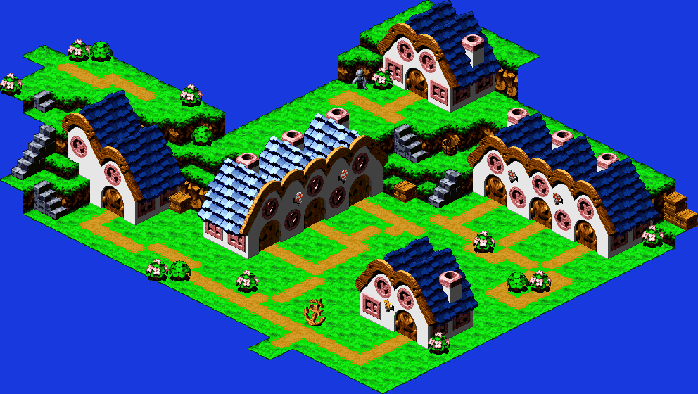 The center of Seaside Town.