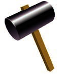 The Hammer from Super Smash Bros.
