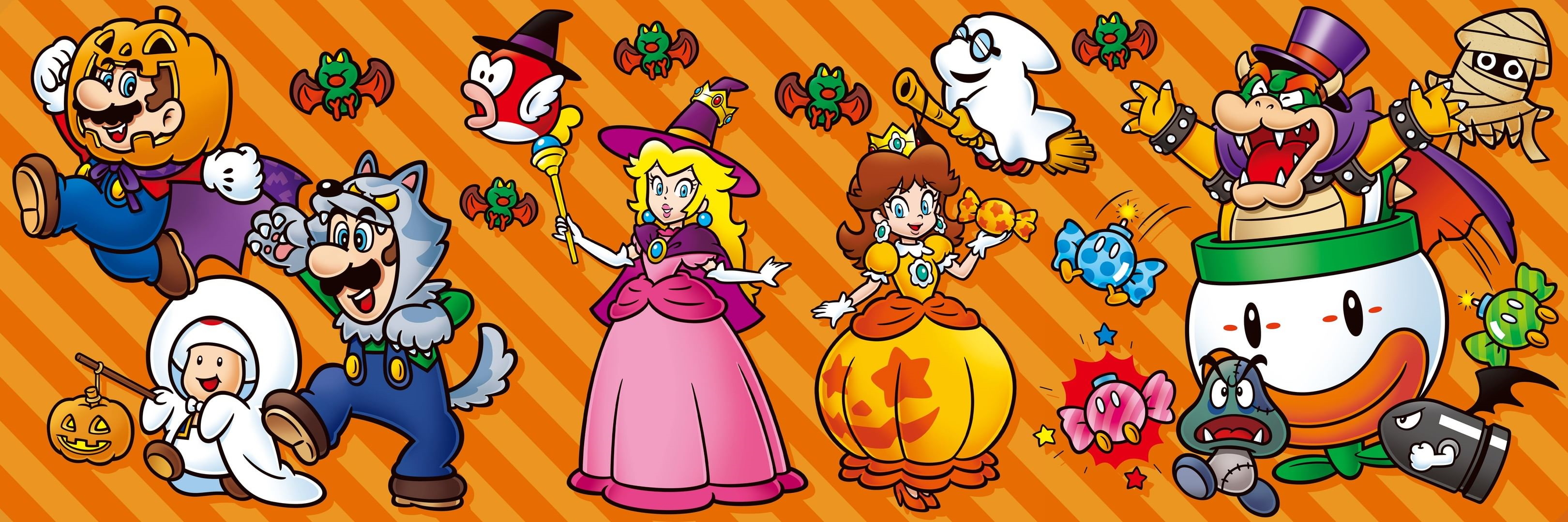 Super Mario Costumes Mario Luigi Yoshi Princess Peach Halloween