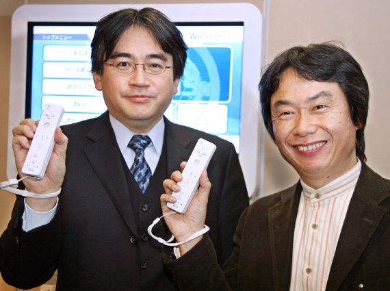 Satoru Iwata.