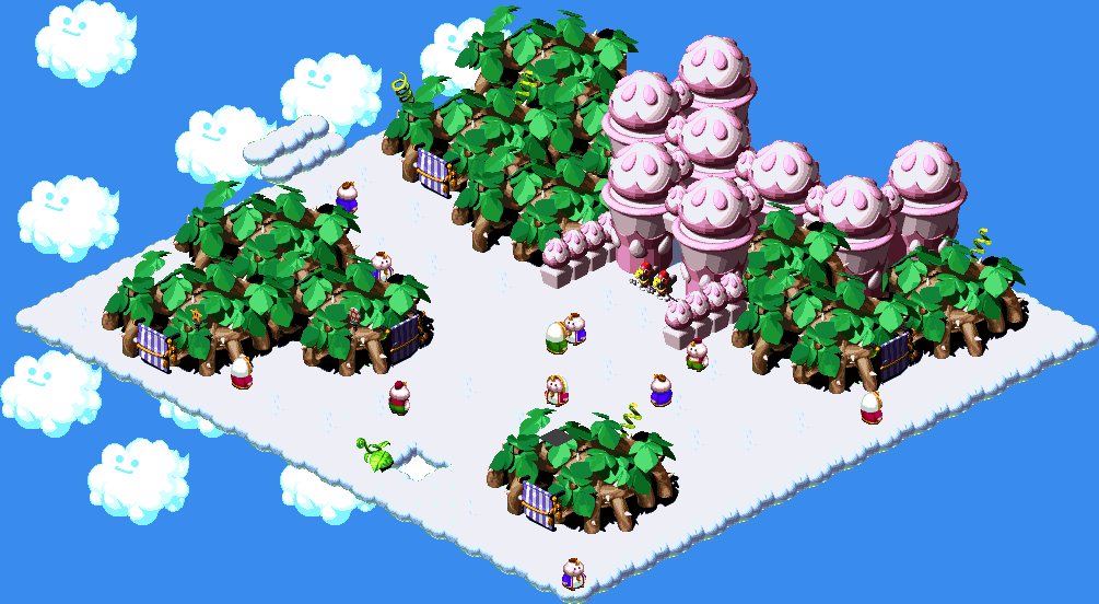 The castle of Nimbus Land.