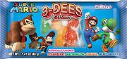 Super Mario 3D Gummy Candies.