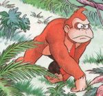 Donkey Kong as he appears in the comic "Donkey Kong Country."
