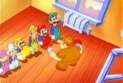 The Wario look-alike, from "Plumbers Academy".