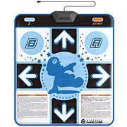 The Nintendo GameCube Action Pad, used for Dance Dance Revolution: Mario Mix.