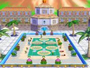 Several F.L.U.D.D.s appearing in Mario Power Tennis.