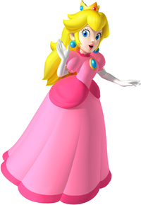 Princess Peach in Mario Party 8.