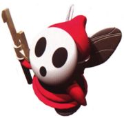 A Shy Away, the gardener Shy Guy.