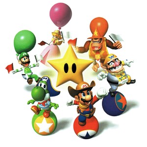 The original six playable characters