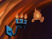 A Hot Foot in The Adventures of Super Mario Bros. 3.