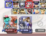 Choosing alternate characters for the start of a match.