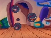 Several Fire Chomps from The Adventures of Super Mario Bros. 3.