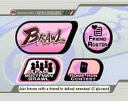 The With Friends mode selection screen.