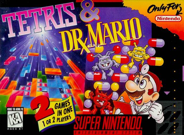 tetris and dr mario snes