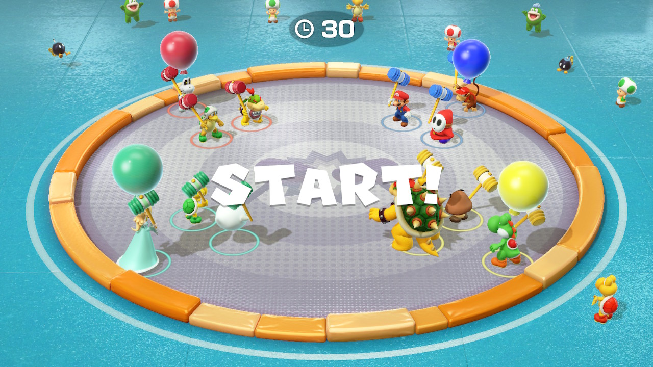 File:Super Mario Party Hammer and Sic 'Em.jpg - Super Mario Wiki, the ...