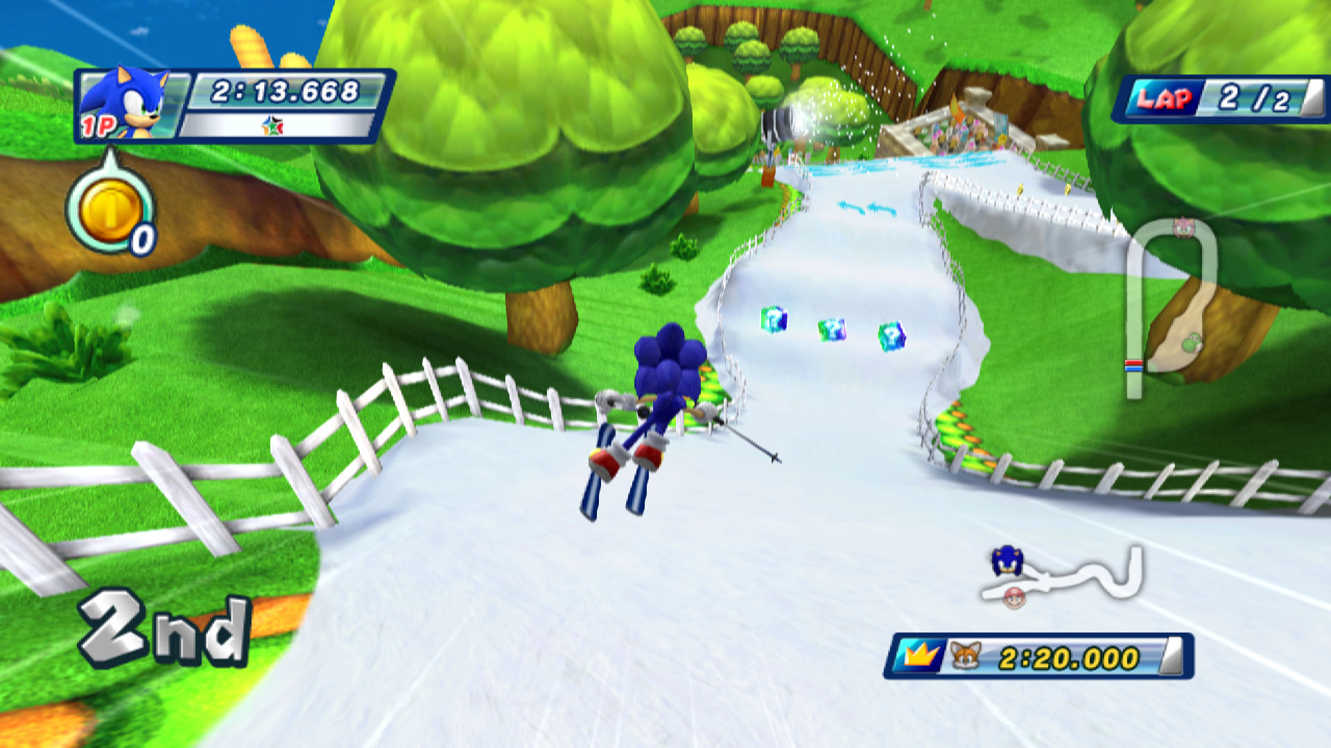 Game com. Mario & Sonic at the Olympic Winter games. Winter Mario game screenshots.