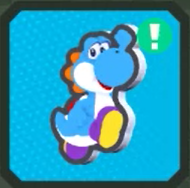 File Standee Jumping Light Blue Yoshi Png Super Mario Wiki The Mario