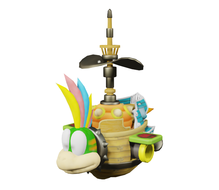 Filensmbu Lemmys Airship Modelpng Super Mario Wiki The Mario Encyclopedia 1814