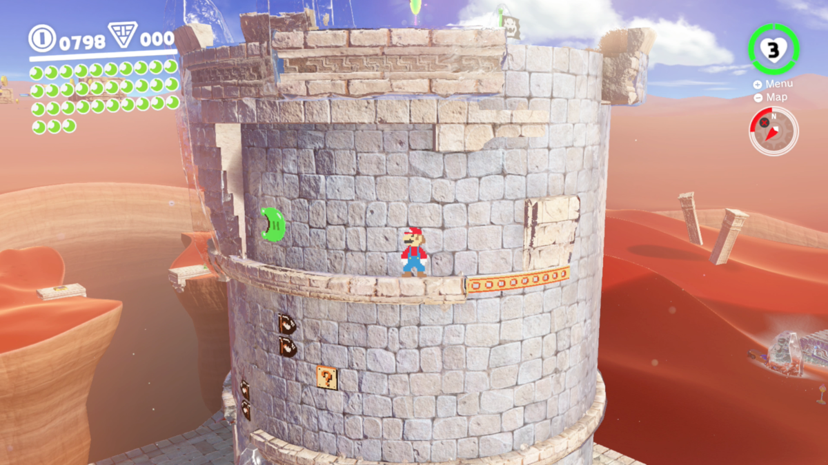 Tostarena Ruins Round Tower Super Mario Wiki The Mario Encyclopedia